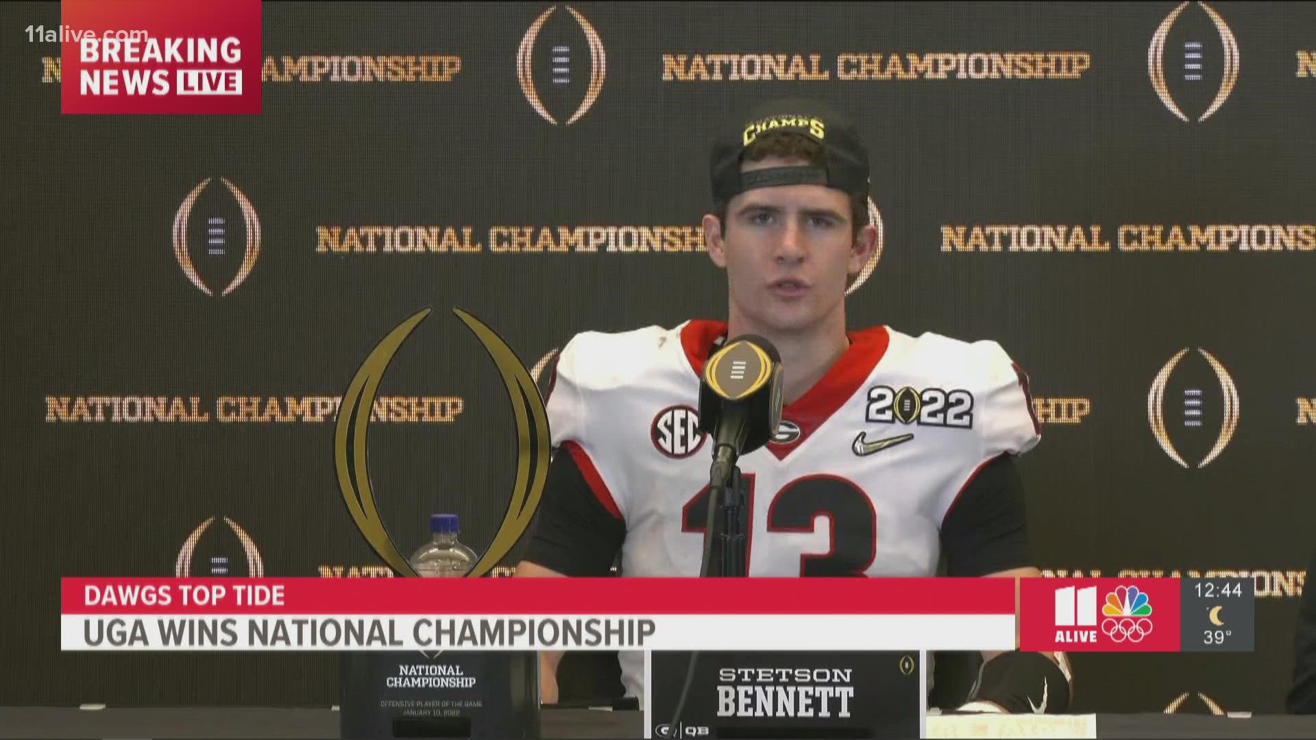 Stetson Bennett deserves apology after National Championship