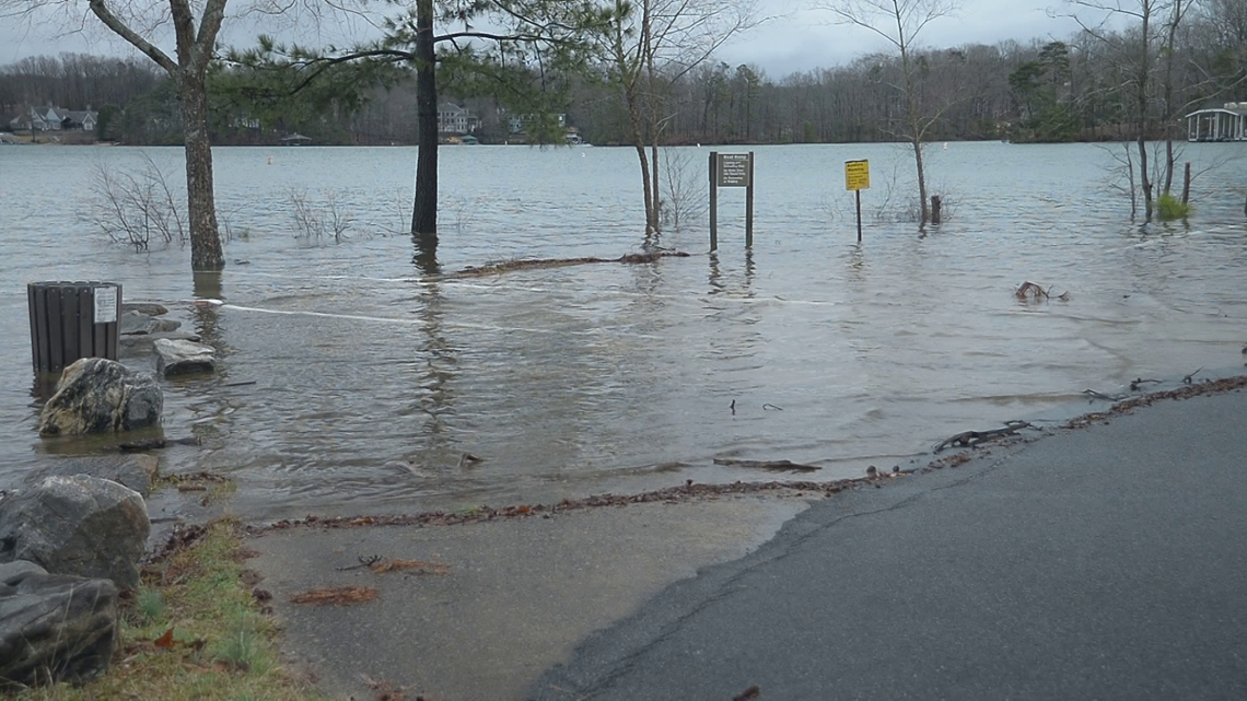 Lake Lanier water levels dramatically rise in just a week