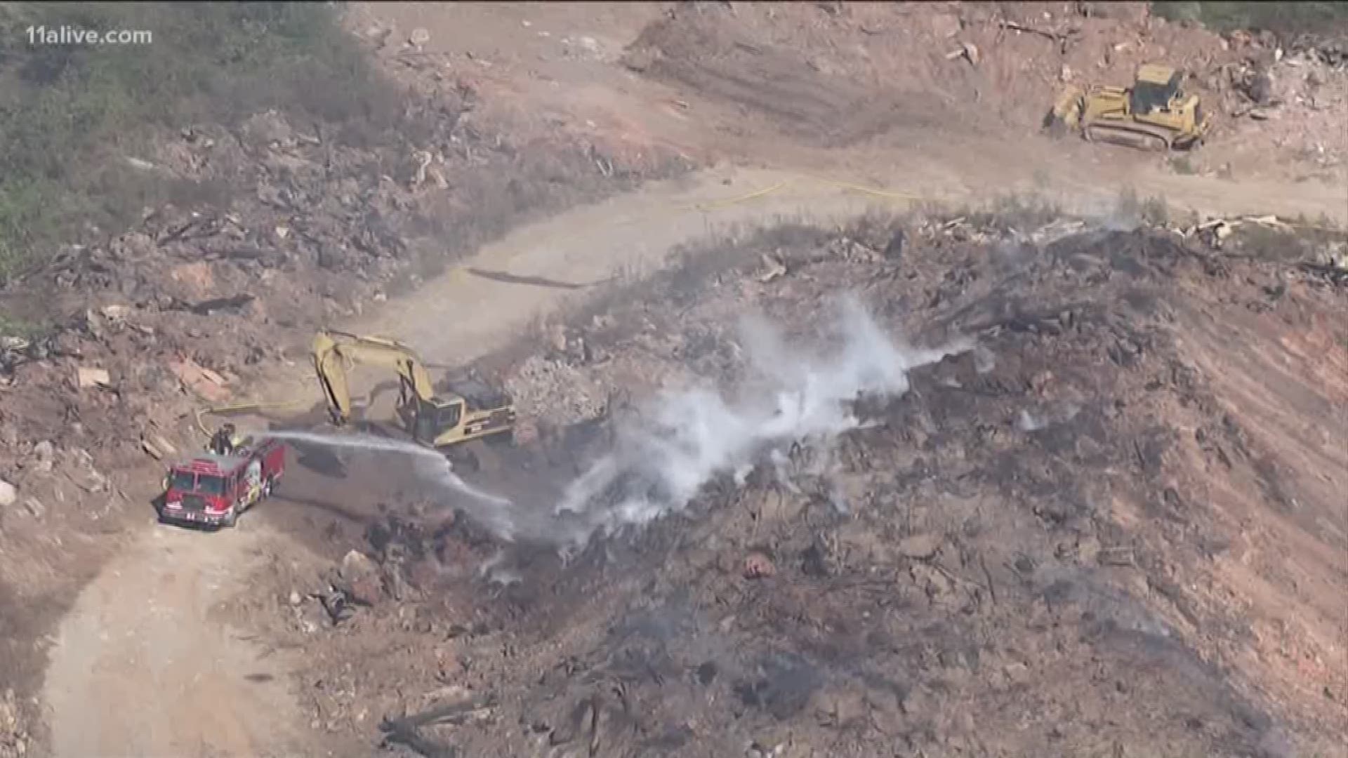 Fairburn landfill under investigation for unpermitted burning of solid