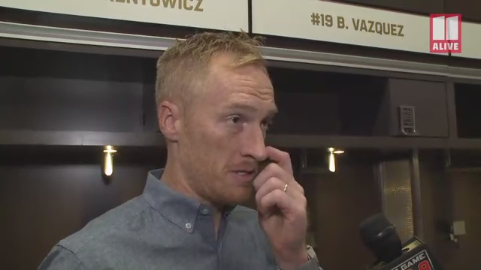 Jeff Larentowicz said the next game may be a tough one, but they plan to give it their all.