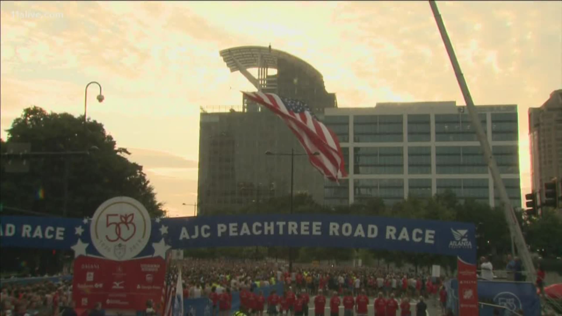 The Morning Rush crew recaps the AJC Peachtree Road Race, which was staged for the 50th time on Thursday.