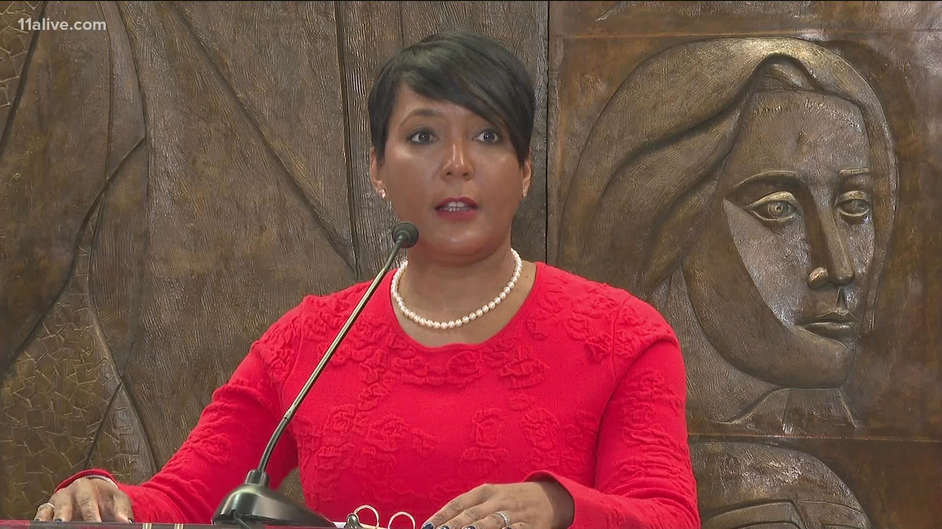 Atlanta's leader spoke with 11Alive to discuss her four years in office.