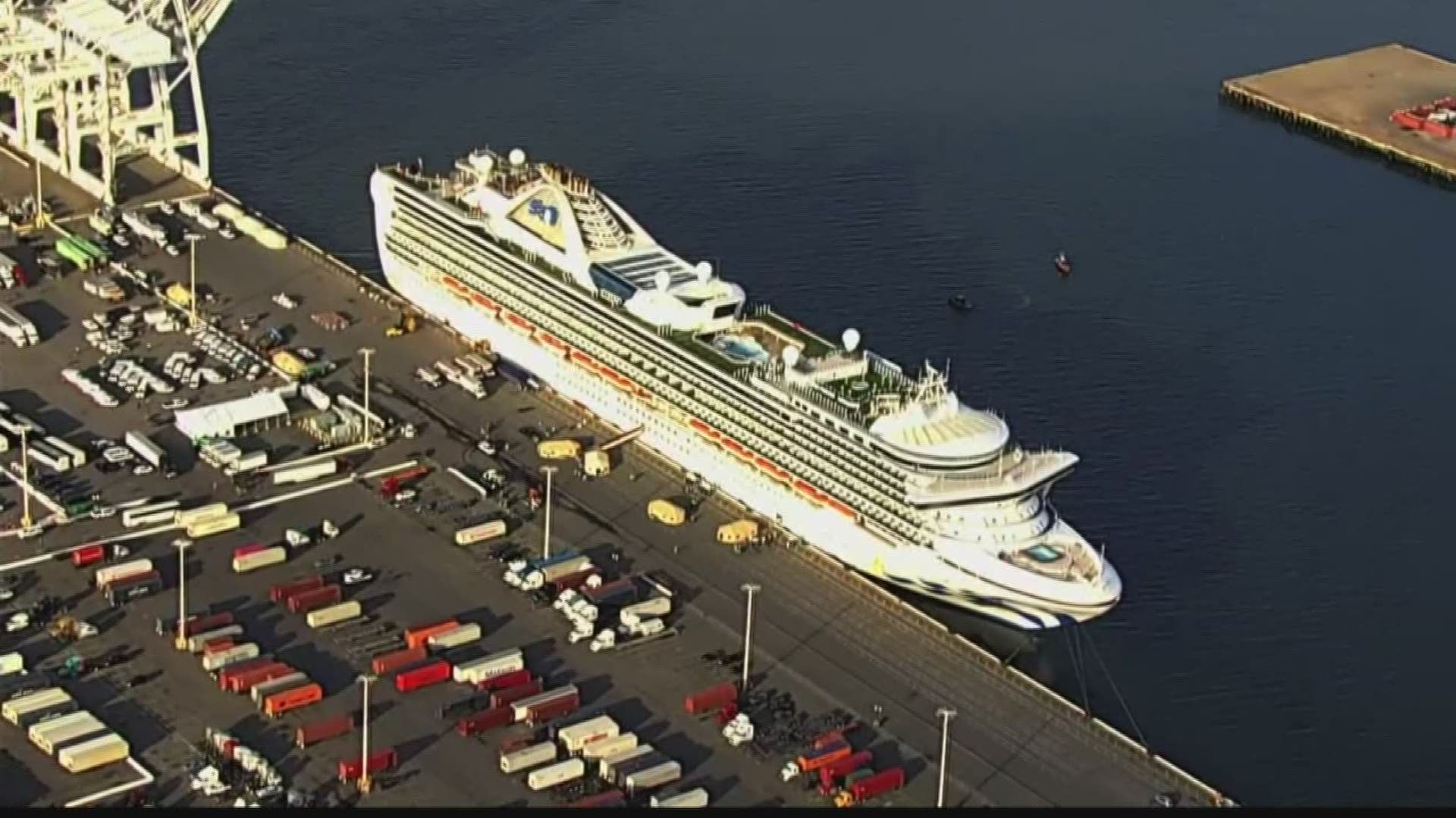 A total of 34 Georgians were on the ship when a group of passengers and workers tested positive for the coronavirus.