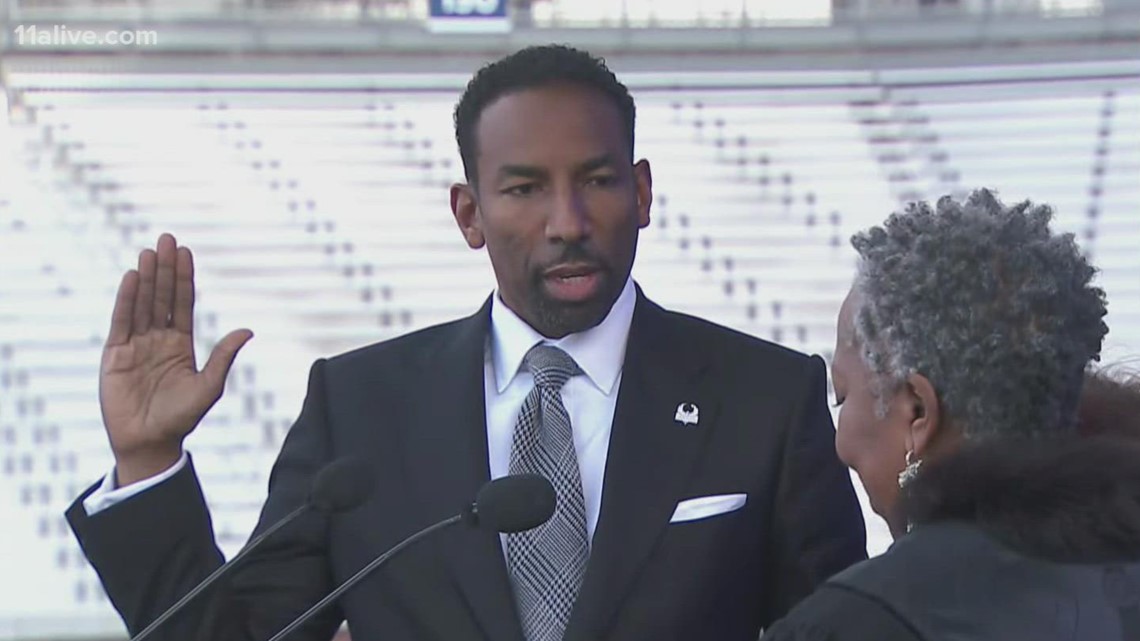 Atlanta mayor Andre Dickens Inauguration details