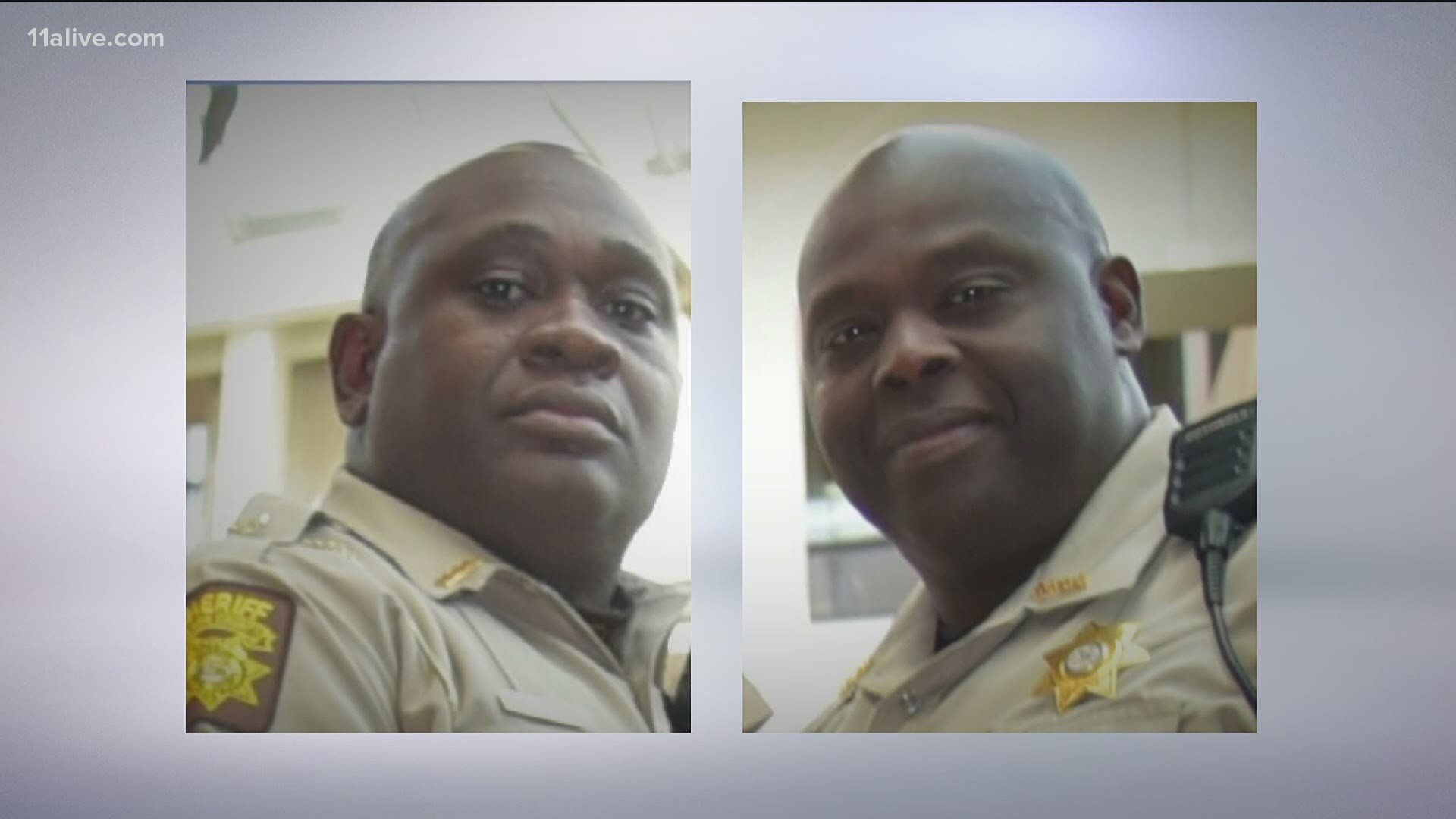 Two Fulton County Sheriff's Office deputies were killed in a crash Tuesday off Interstate 20 just outside of Augusta.