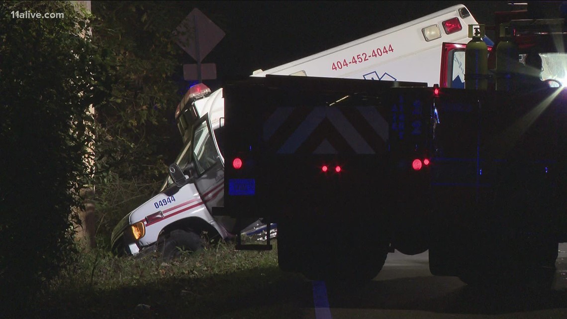 Ambulance crash Fairburn Man killed, driver facing charges