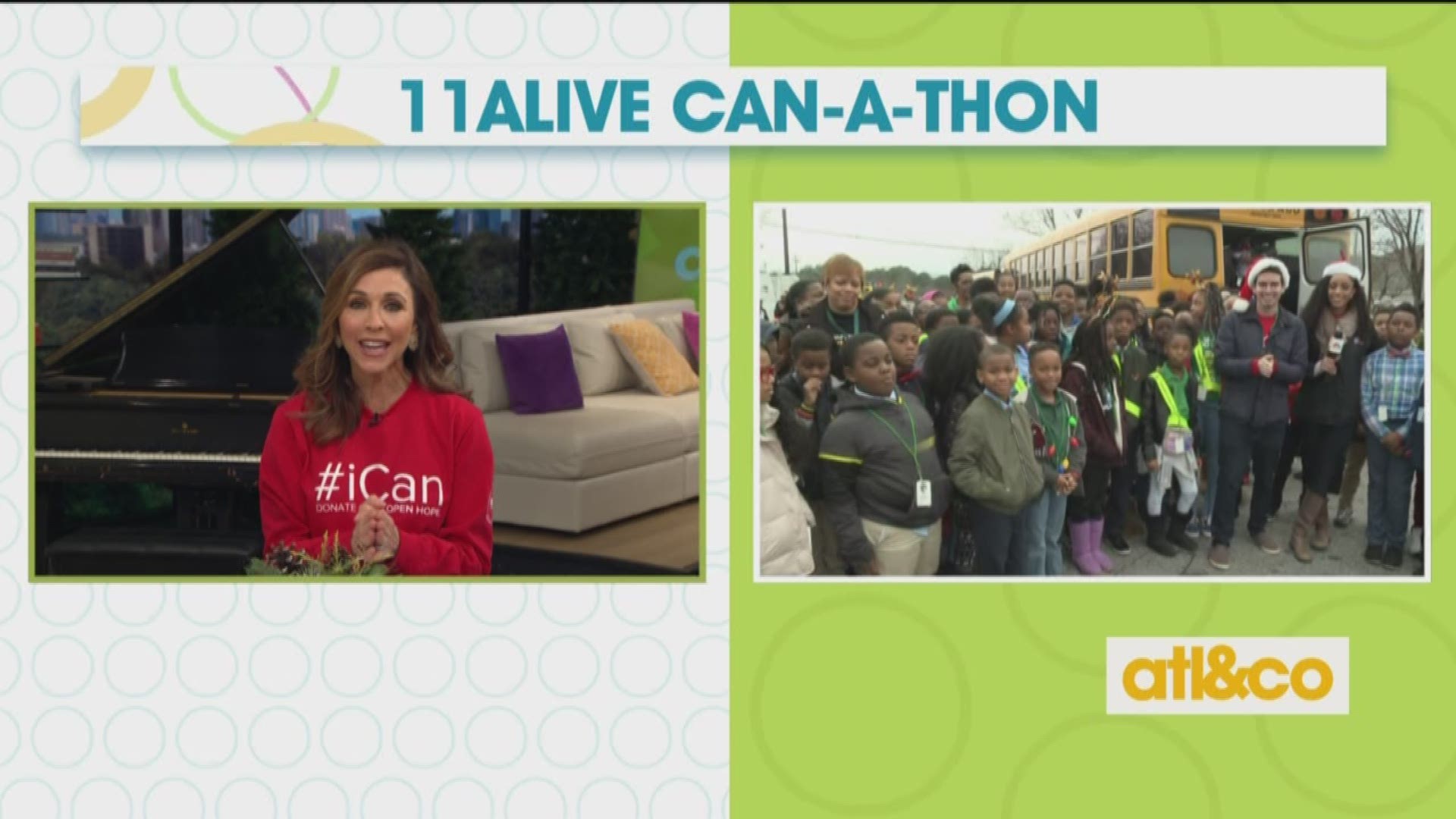 Join our 11Alive team all over Atlanta for the 37th Annual Can-A-Thon, benefiting Salvation Army.