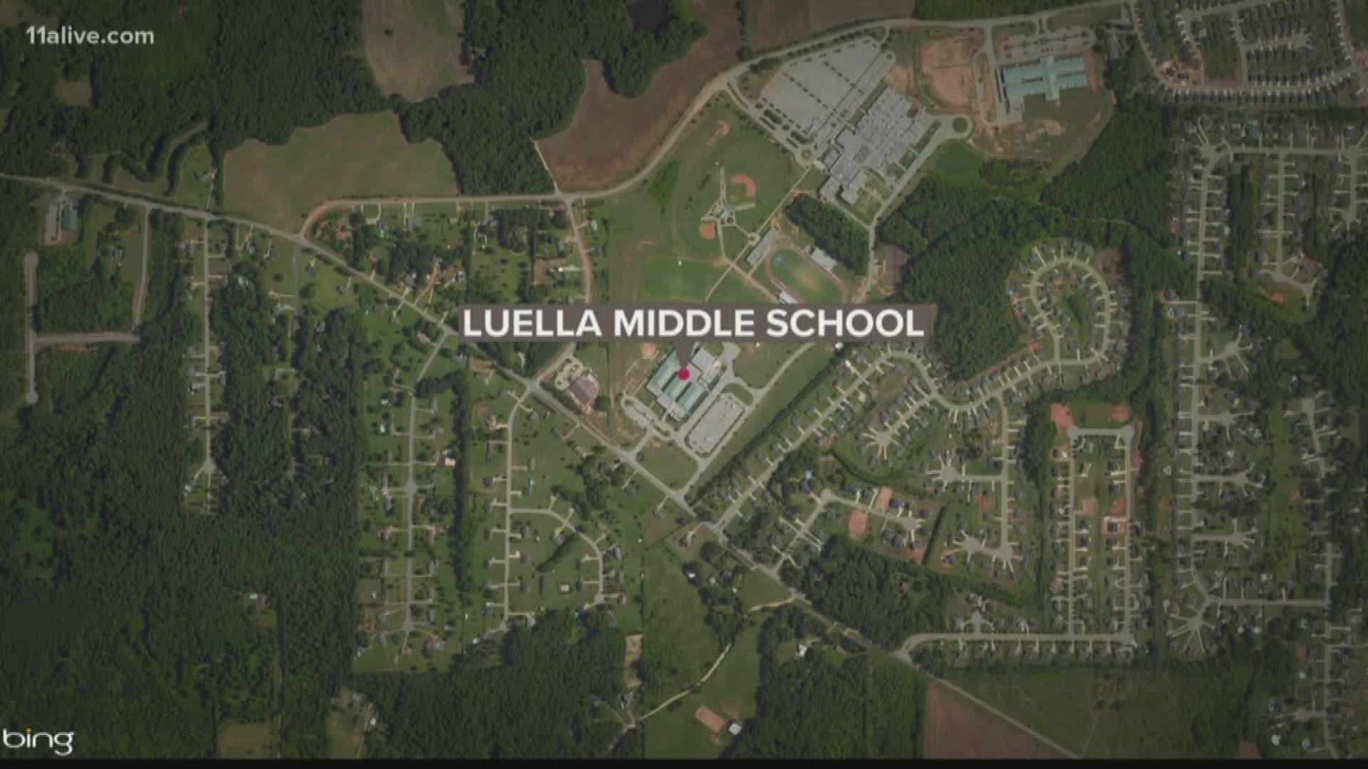 Officials said they were following up on reports that a Luella Middle School student had a weapon. They soon found the reports to be true.