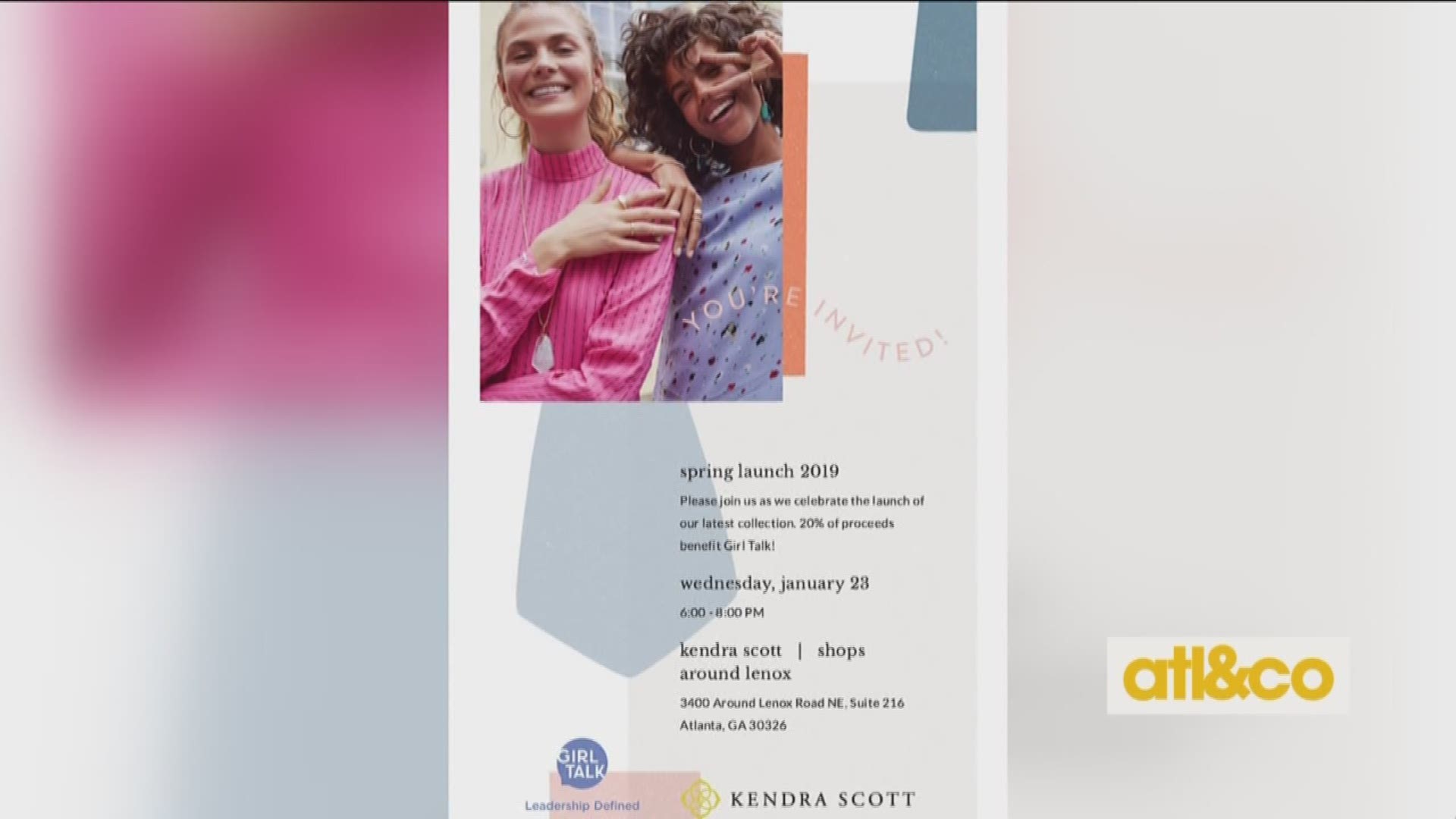 Kendra Scott partners with Girl Talk for National Mentoring Month! Myra Sky shares their upcoming event and others on Community Connection, brought to you by Woodstock Furniture & Mattress Outlet.