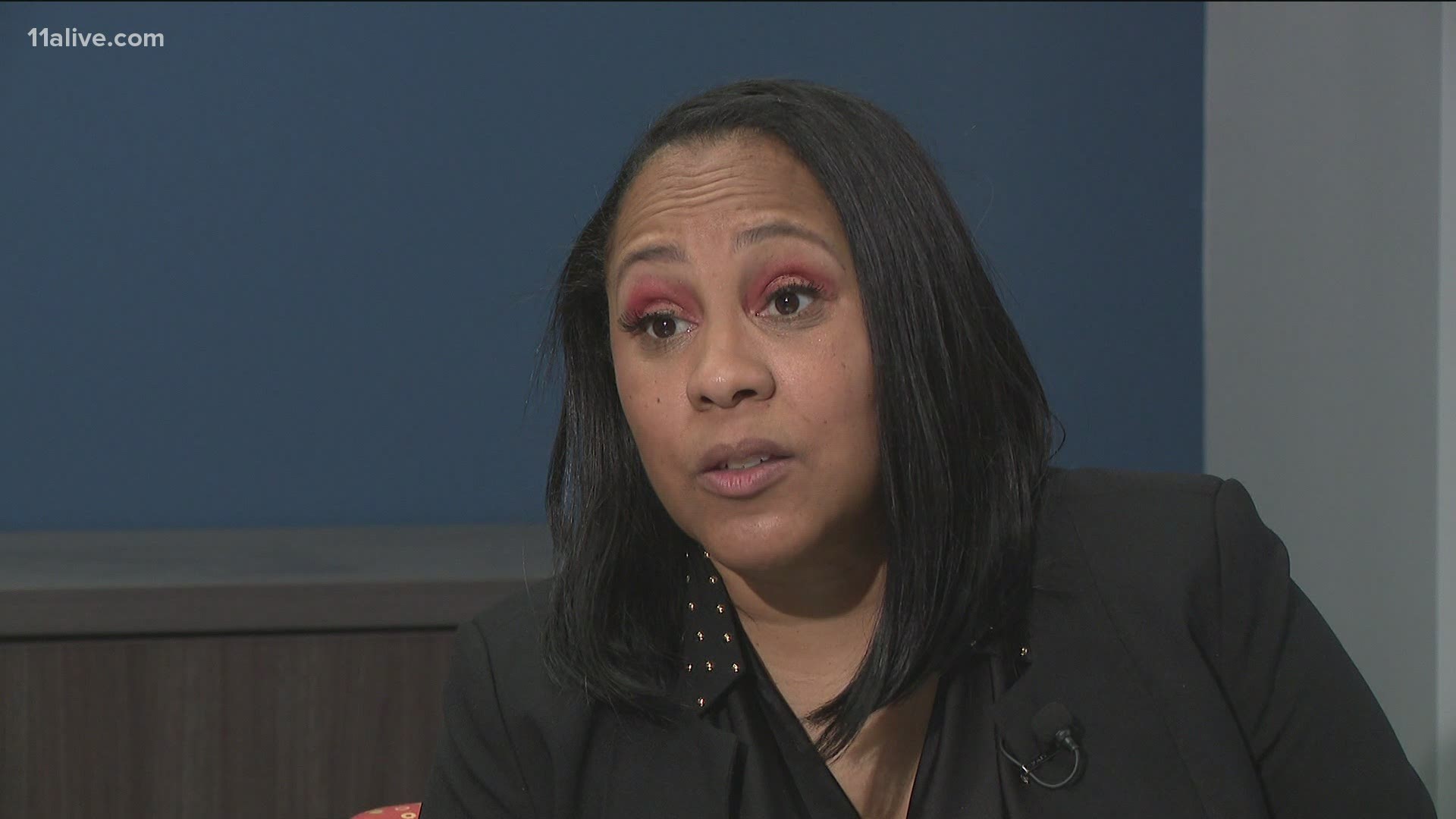 Fulton County District Attorney Fani Willis talked exclusively to 11Alive about the backlog of cases.