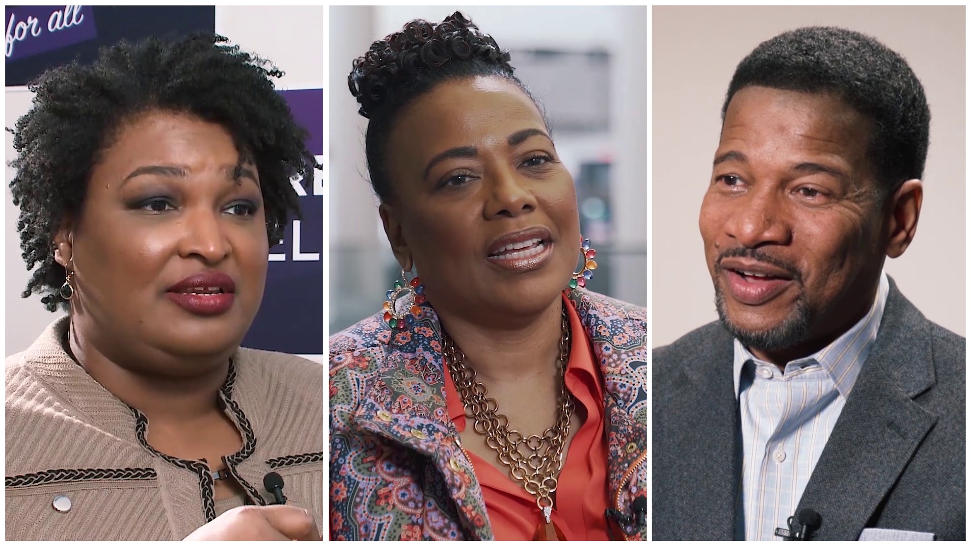 We speak to Pastor Lee Jenkins, Dr. Bernice King and Stacey Abrams about modern black leadership in America - and what significance that role holds in 2020.