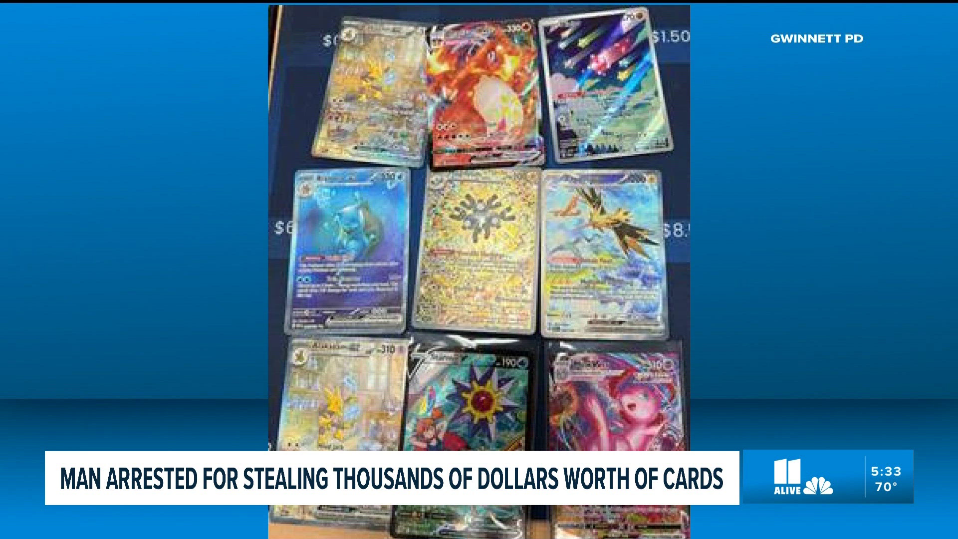 man steals pokemon cards Taser-wielding suspect steals Pokmon cards from Las Vegas shop