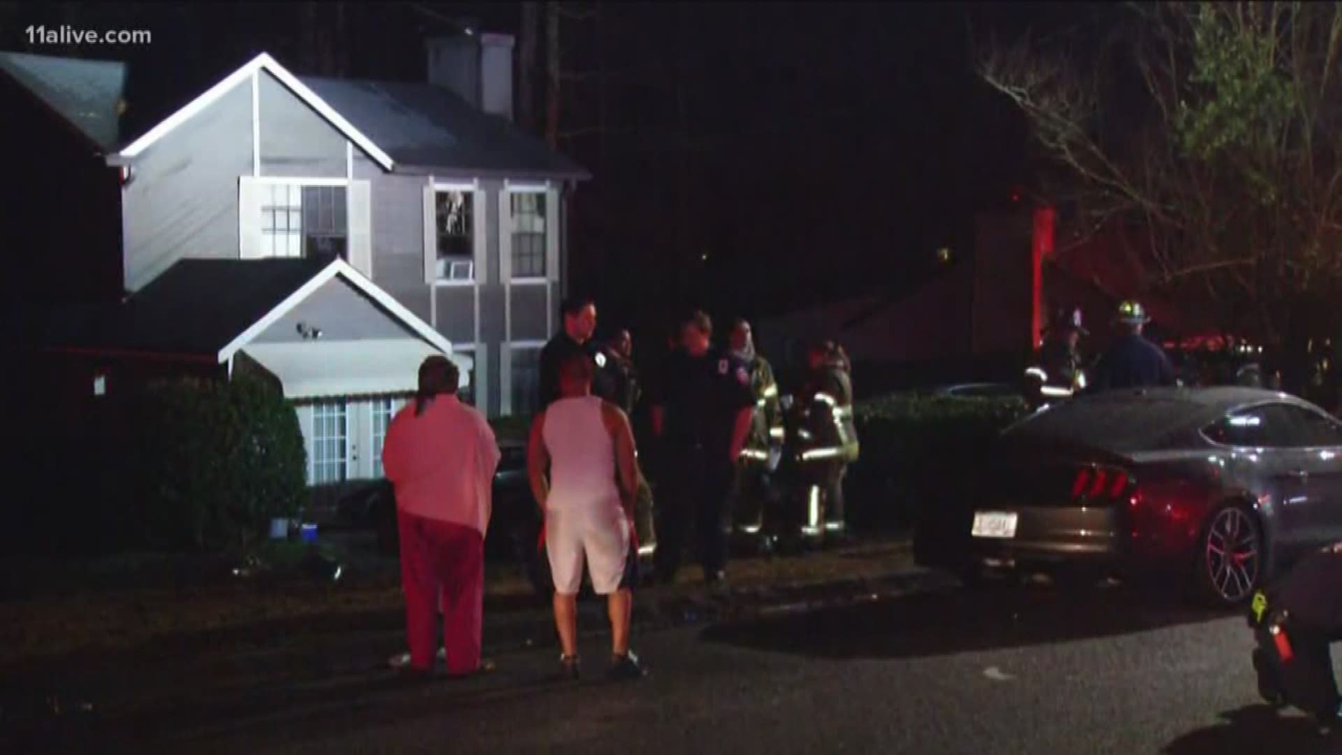 Fire officials have charged a man with arson in an overnight house fire off Creekford Drive.