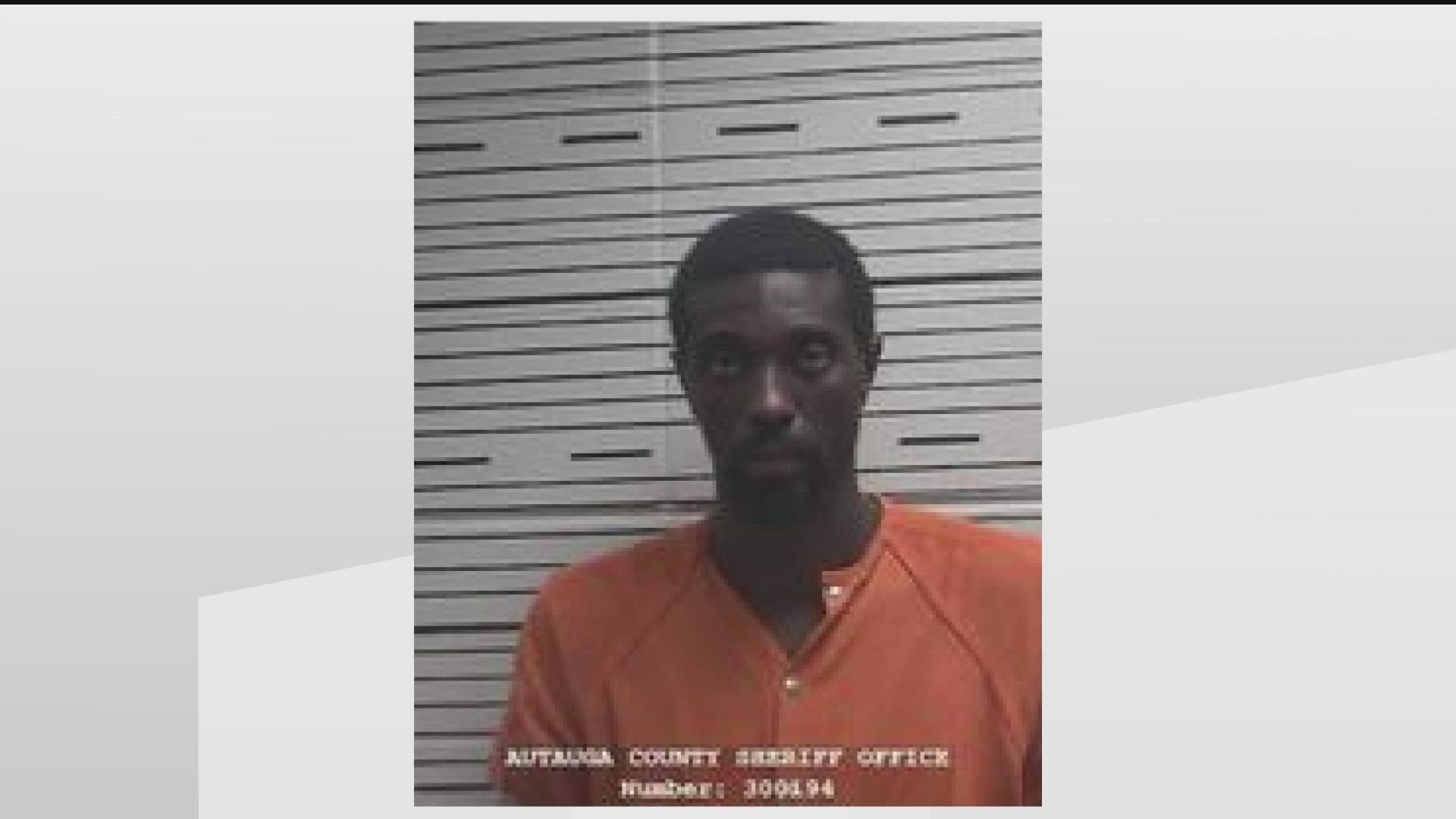 Michael Butler was arrested on Saturday in Autauga County, Alabama after a three-day crime spree.