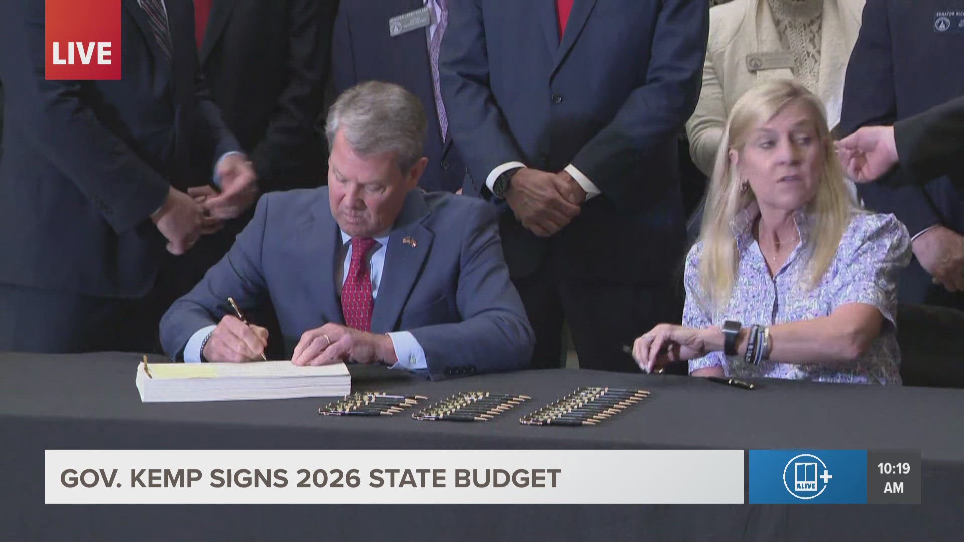 A signing ceremony was held Friday at the Capitol.