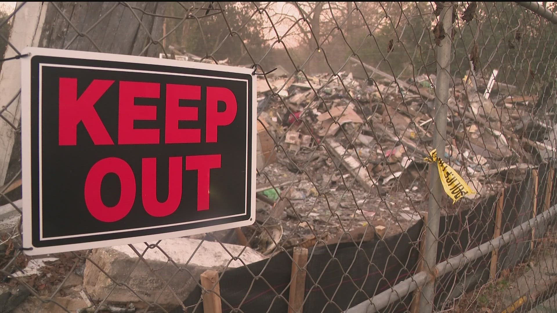 Residents were told it was the last day to dig through the ashy pile as they searched for any of their belongings that may have remained.