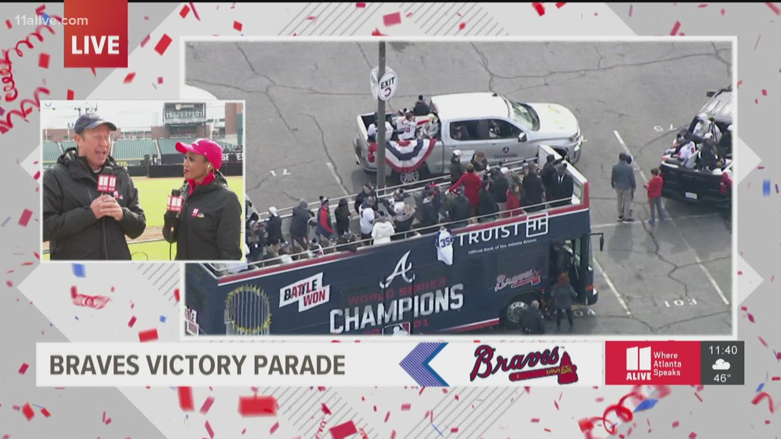 Gates to open at noon for concert at Truist Park to celebrate Braves' World Series win