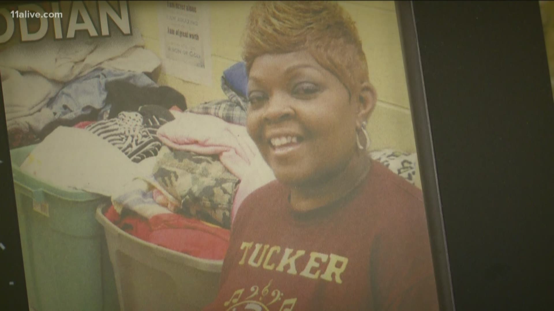 She says she started the closet after the death of her son and seeing multiple constantly students in the same attire. As a mom, she said she had to help.