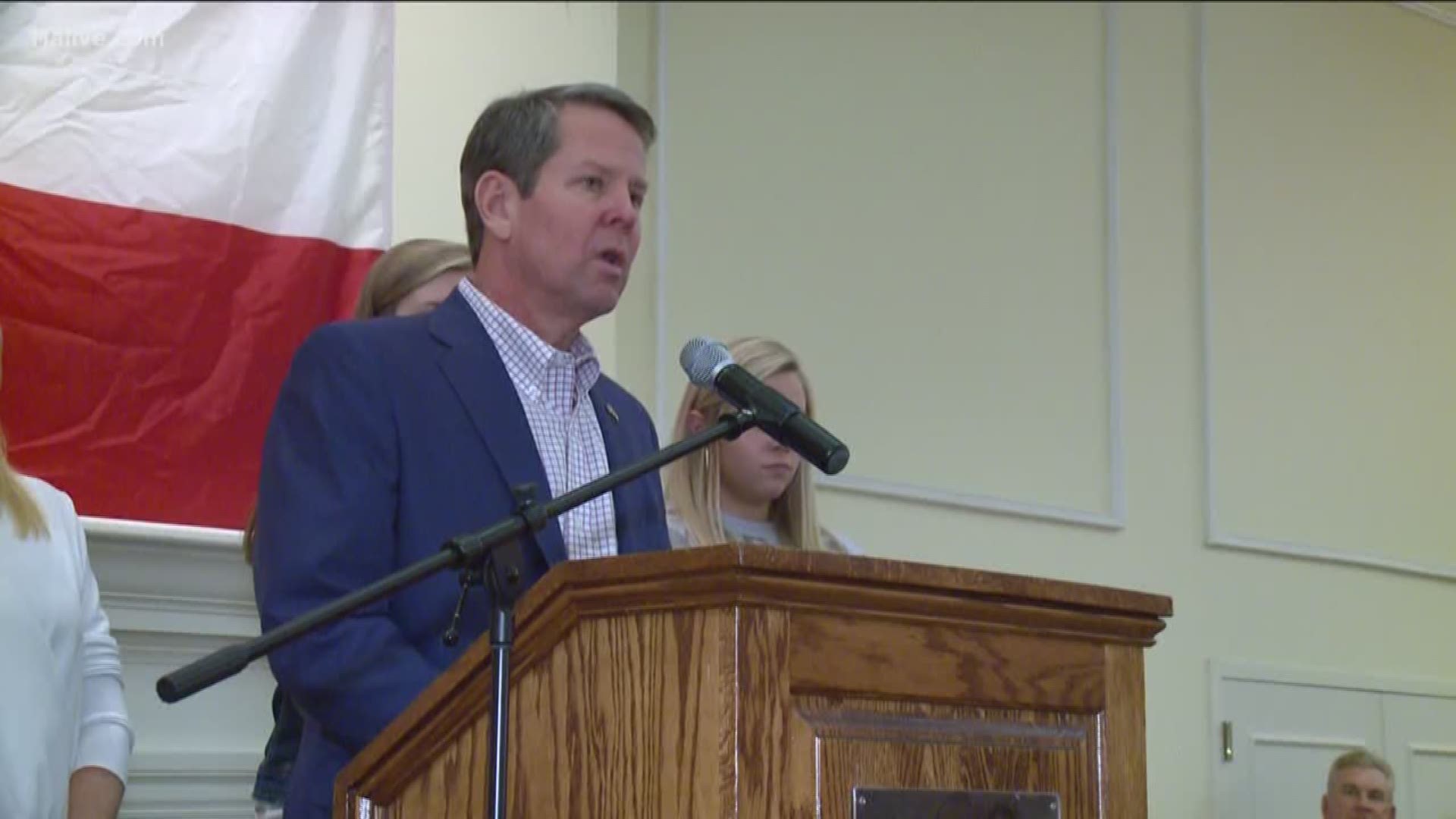 Despite Brian Kemp preparing to take the Oath of Office as Georgia's new governor, protests are still taking place from people who are still upset over his November election victory.
