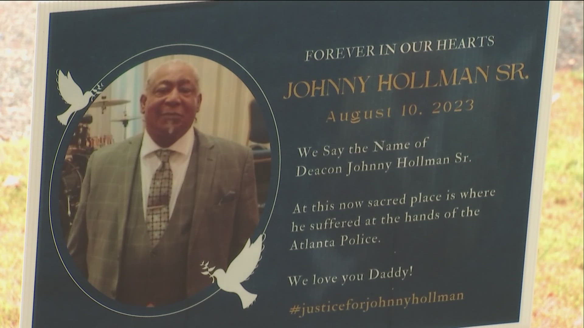 Johnny Hollman died after being tased by police in 2023.