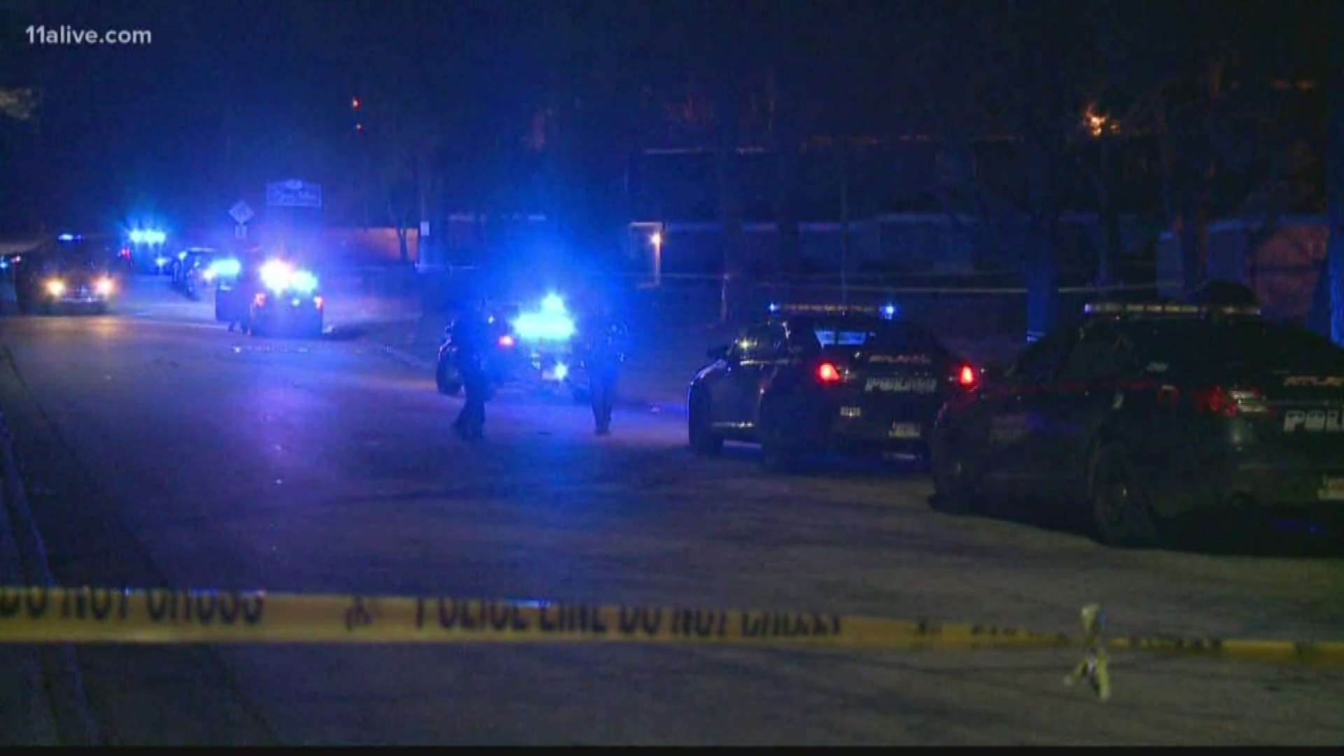 A man and woman were taken to the hospital in critical condition after a shooting late Saturday night following a shooting at a condominium in southwest Atlanta.