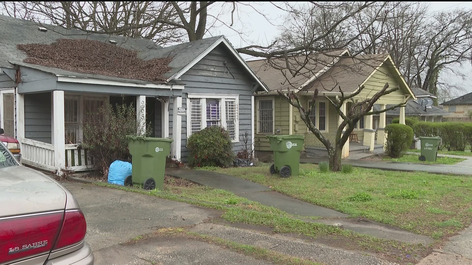 Residents on Atlanta's westside are getting some relief after heavy rains.