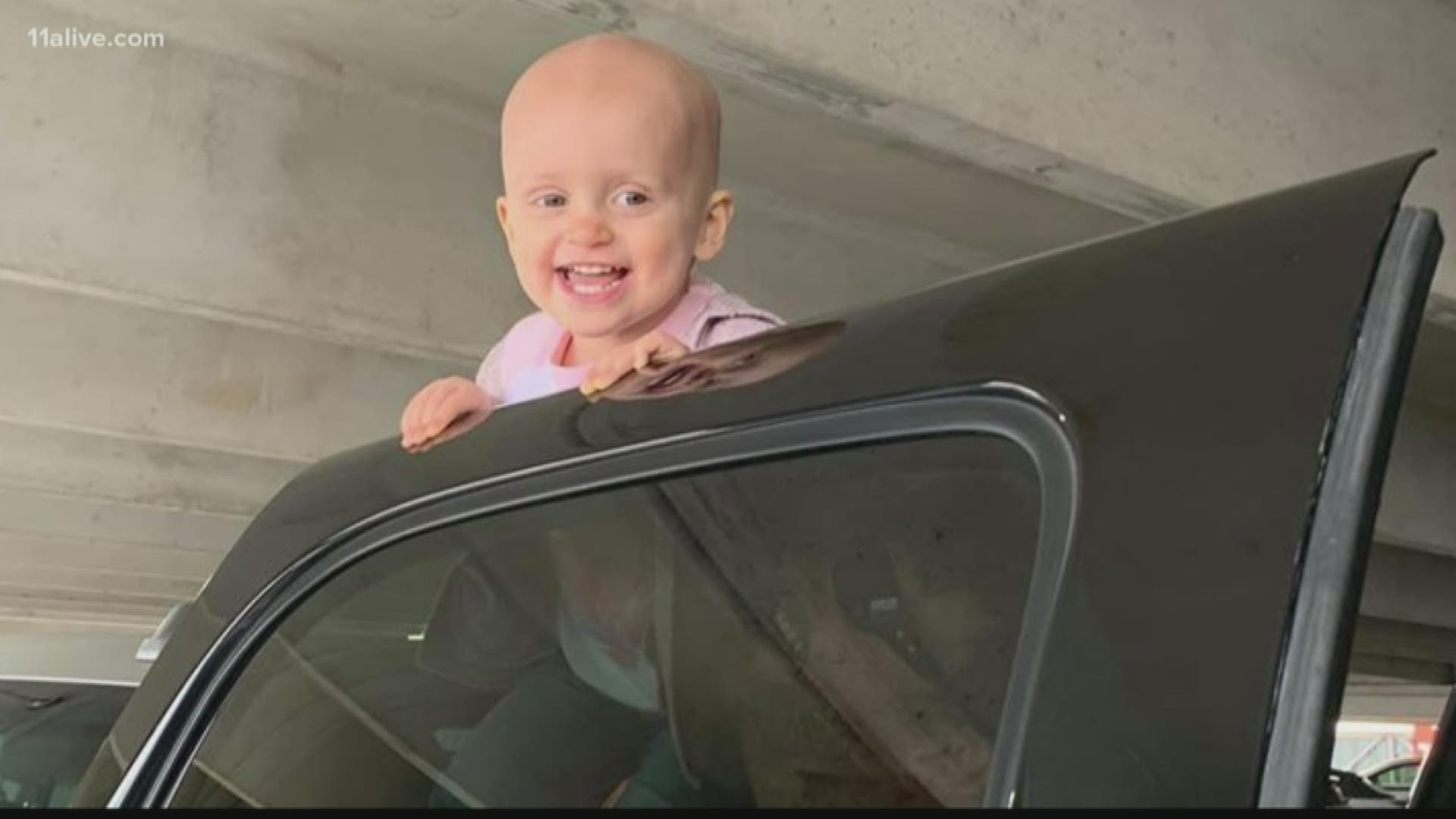 Hailey Holder was in Atlanta for an oncology meeting early Wednesday morning, but when her parents got to their car, they found everything they left inside missing.