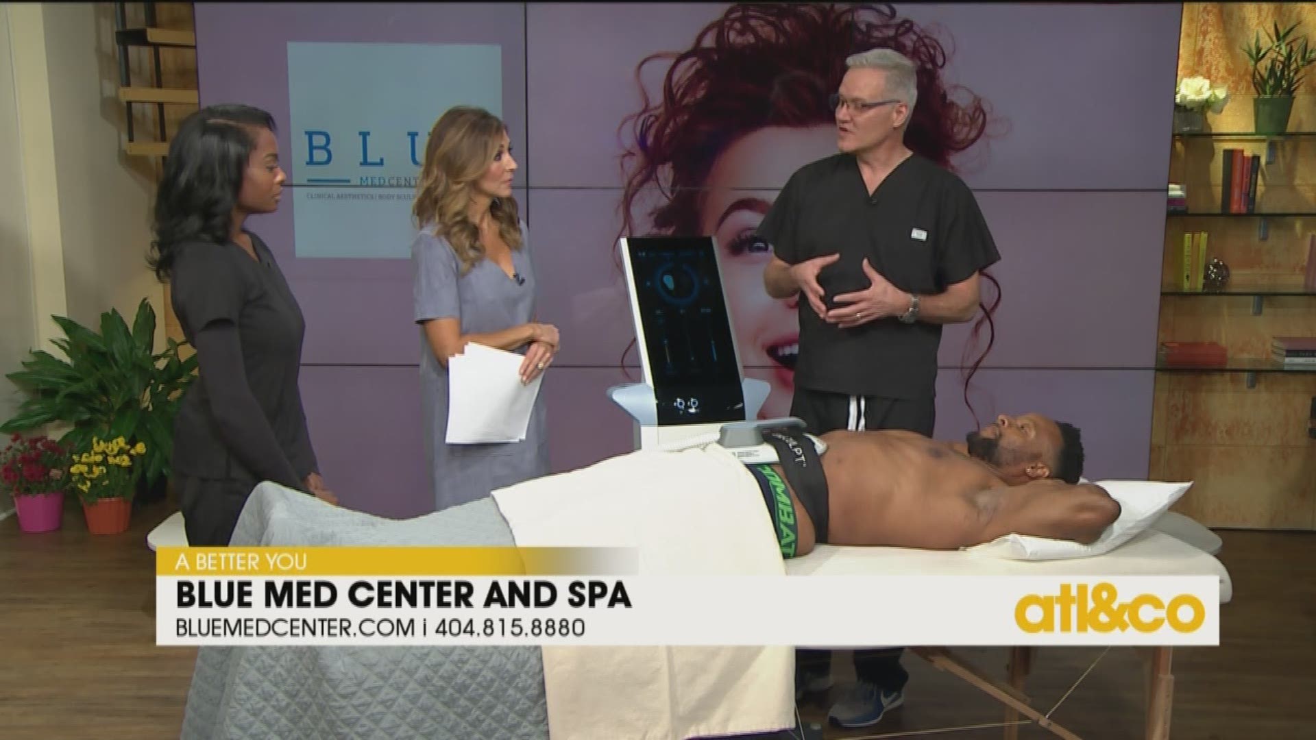 Body contouring! Learn about all the rejuvenating treatments Blue Med Center and Spa has to offer on 'Atlanta & Company'
