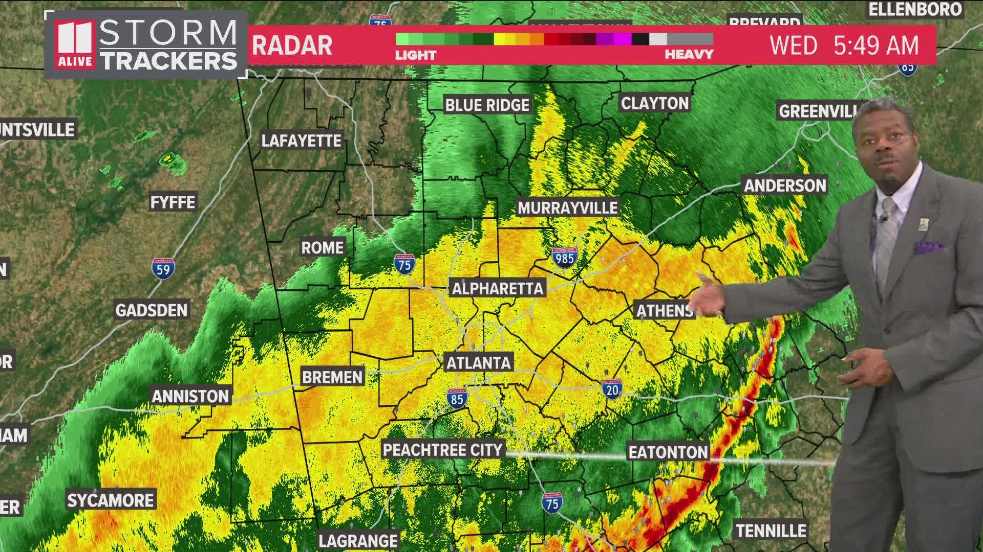 Atlanta Georgia Weather And Storms Wednesday Nov 30 11alive