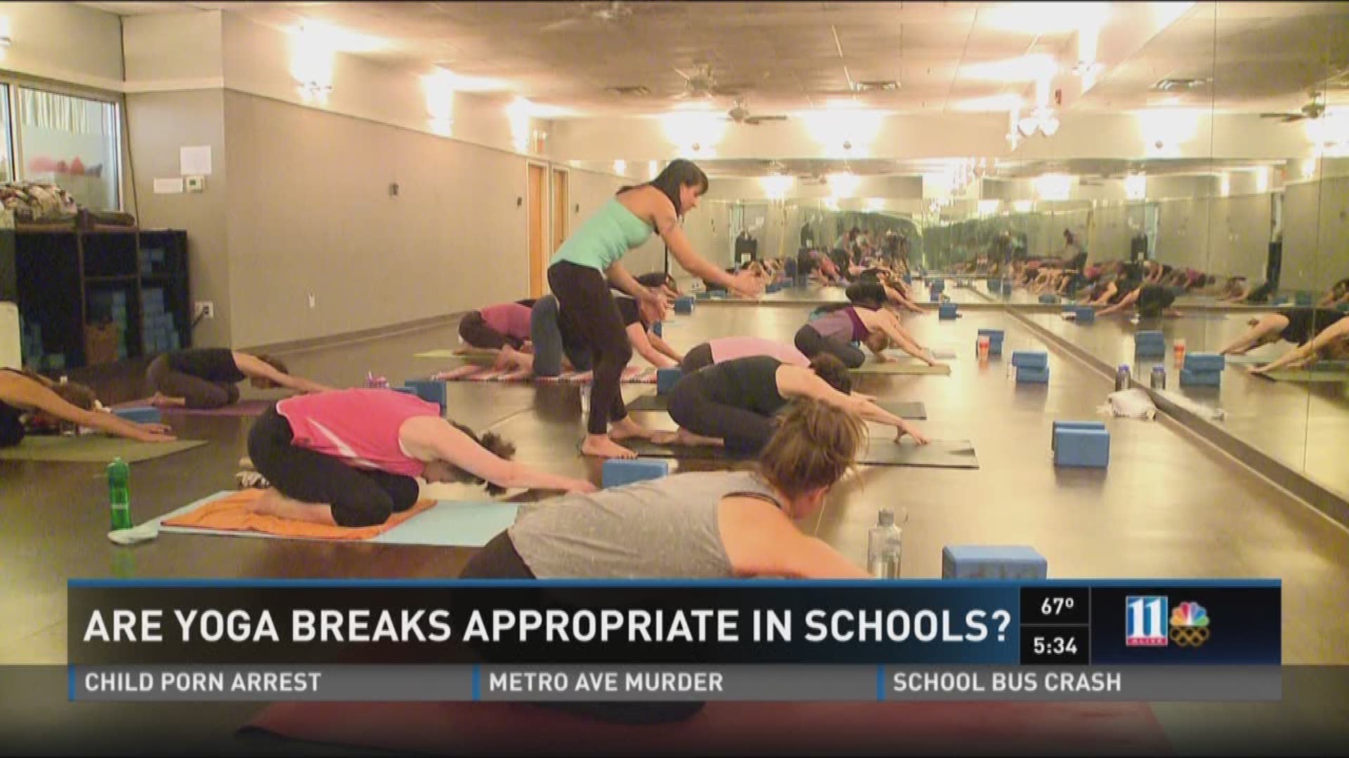 Are yoga breaks appropriate in schools? 