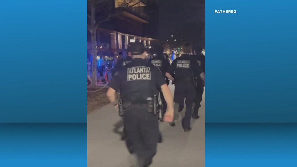 New video shows Atlanta Police running on the Beltline to handle large ...