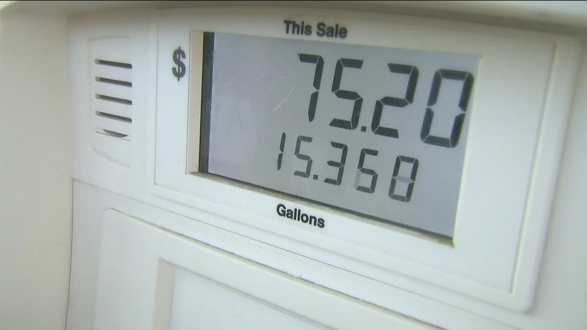 Experts expect gas prices to creep back up to $4 per gallon around summer time.