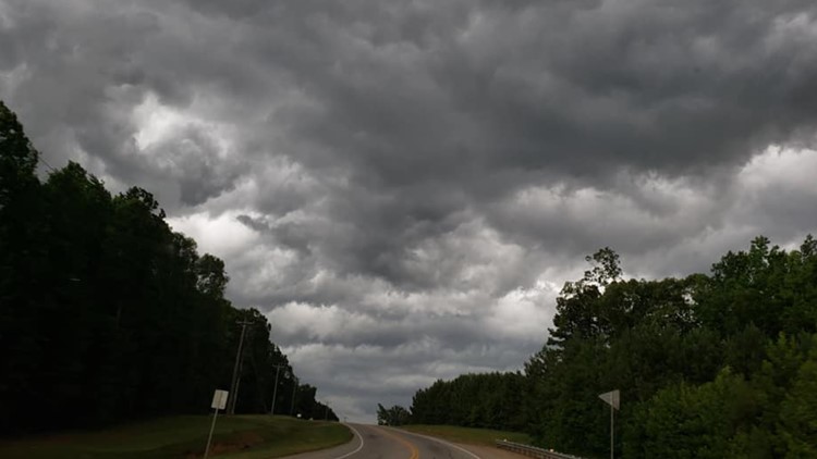 LIVE UPDATES: Storms could get severe overnight in Georgia