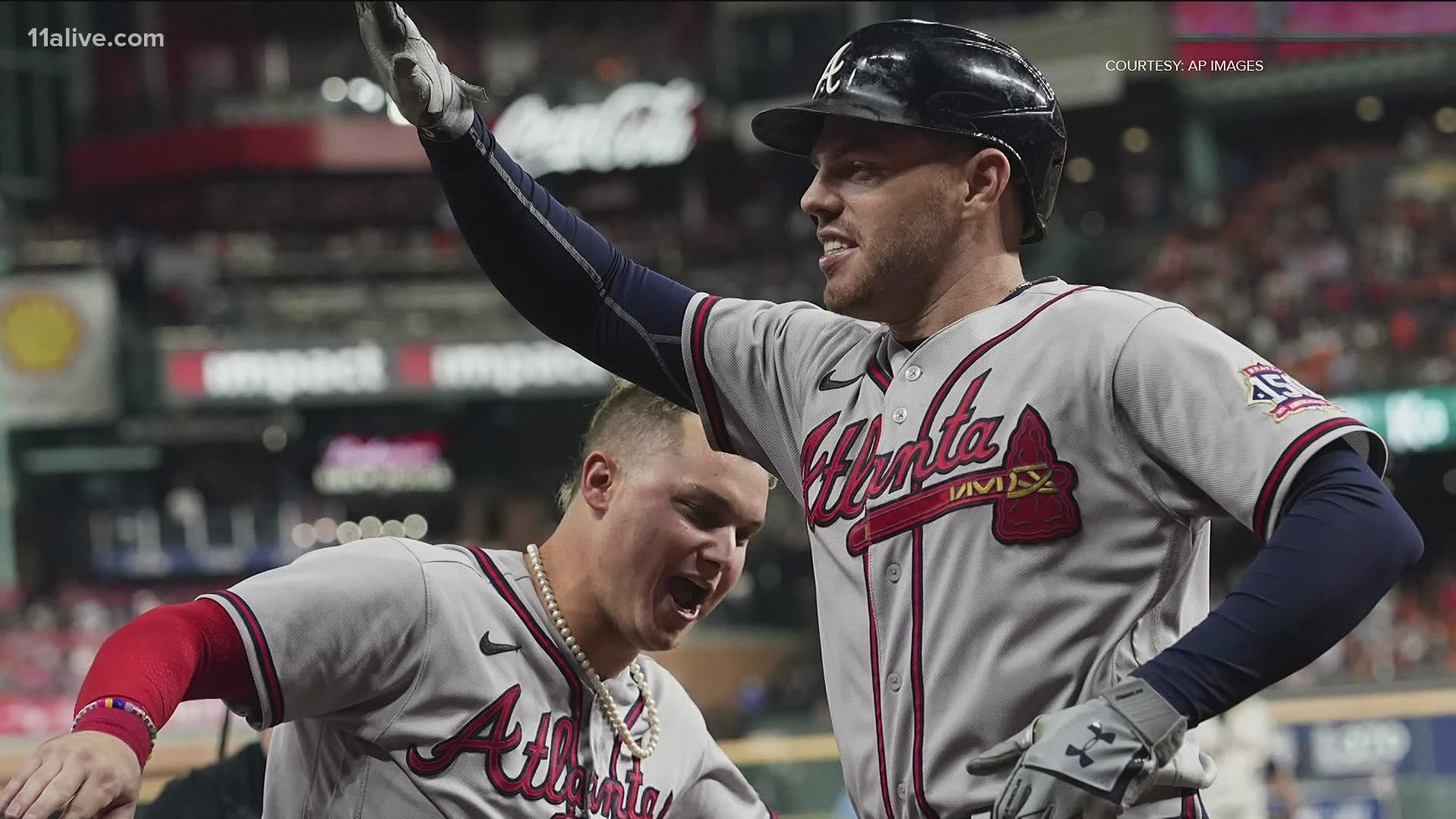 Download Freddie Freeman Team Photo Wallpaper