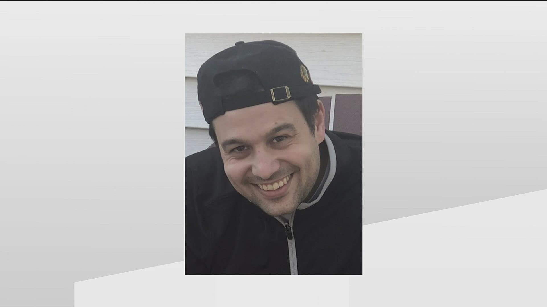 Nicholas Bachhuber was last seen leaving his home to get an emissions test on his car on Sunday.