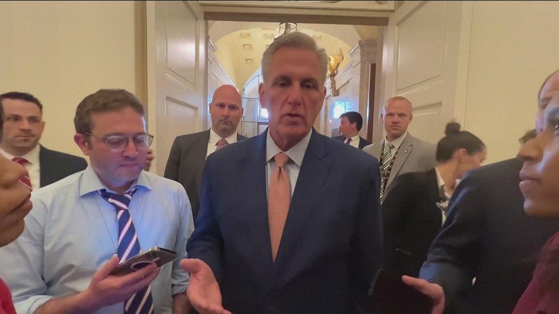 House Speaker McCarthy gives update on debt ceiling negotiations