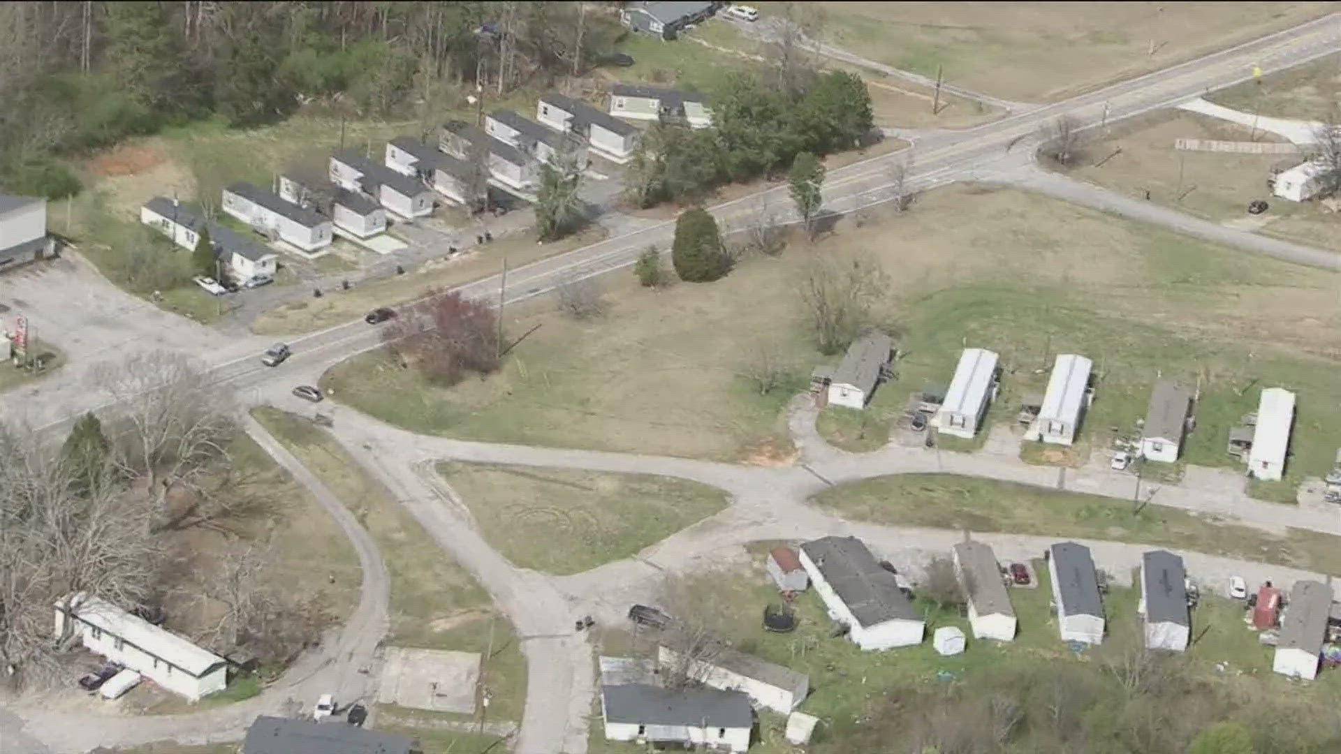The devastating incident happened on Mike Path in Dallas, Georgia around 7 a.m.