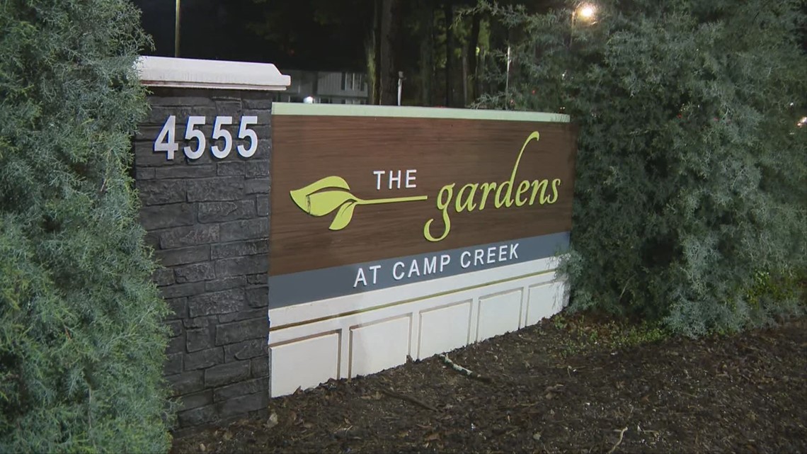 Gardens at Camp Creek Apartments fire on Washington Road