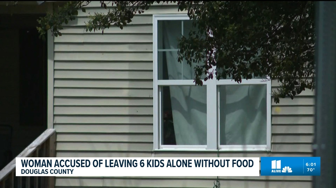 Woman accused of leaving 6 children home alone without food in ...