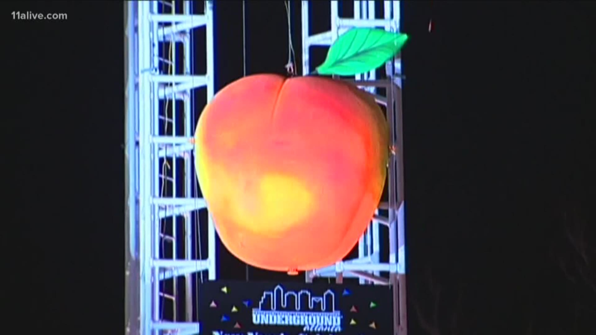 The Peach Drop is moving to Underground Atlanta for New Year's Eve, sources tell 11Alive.