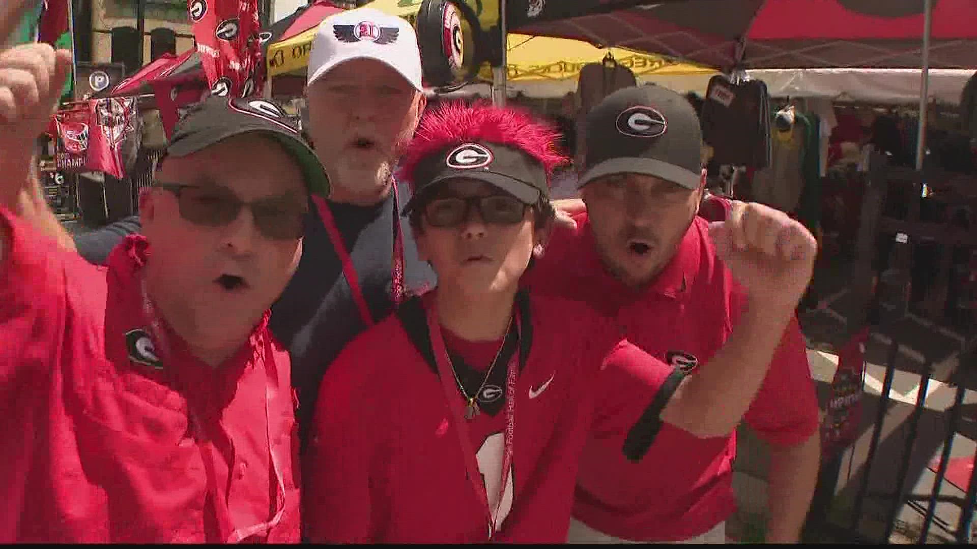 Comic book enthusiasts, UGA fans and people celebrating love will bring big crowds.