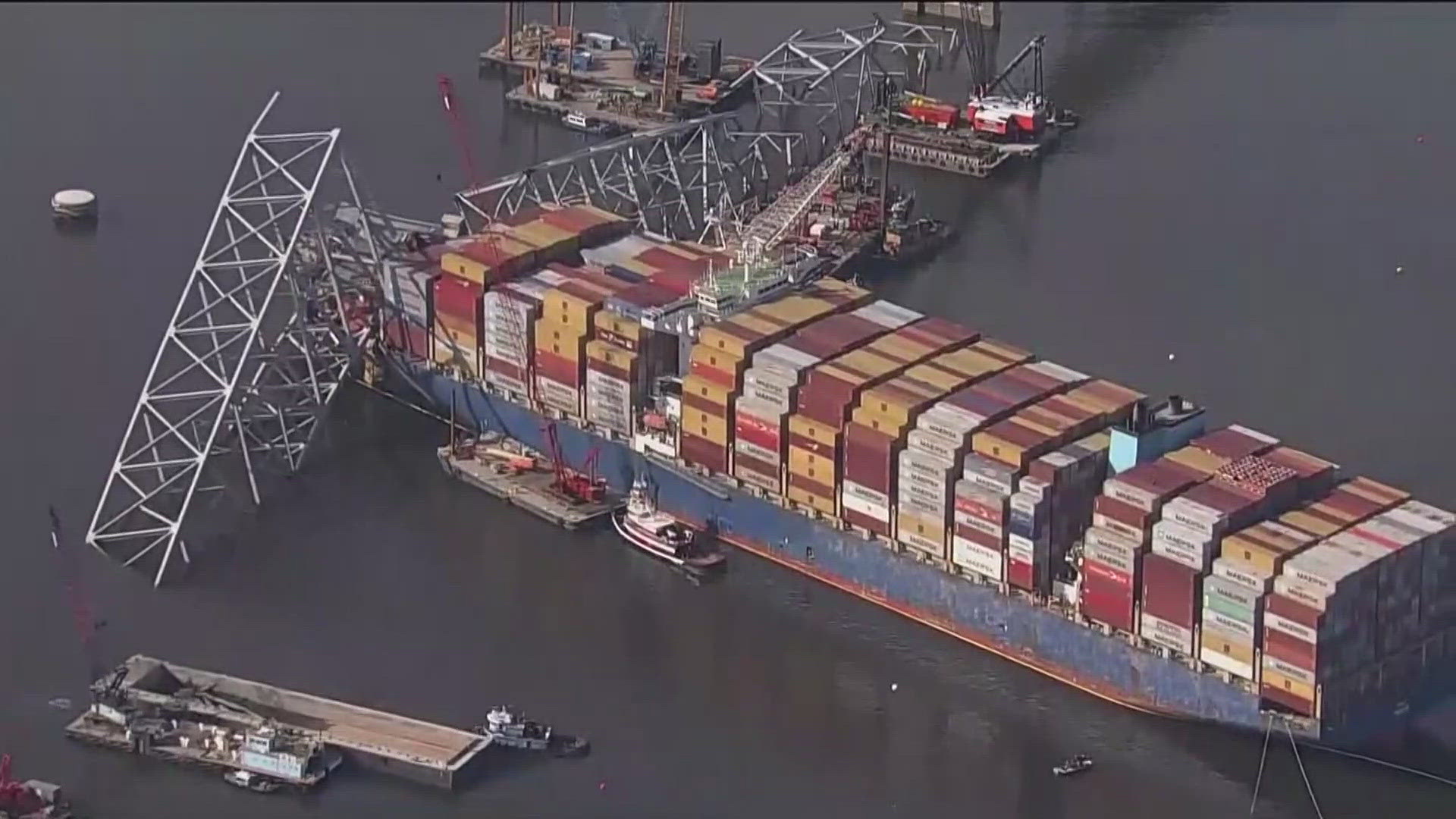 That lawsuit is aimed at the owners of the container ship that caused the Key Bridge collapse.