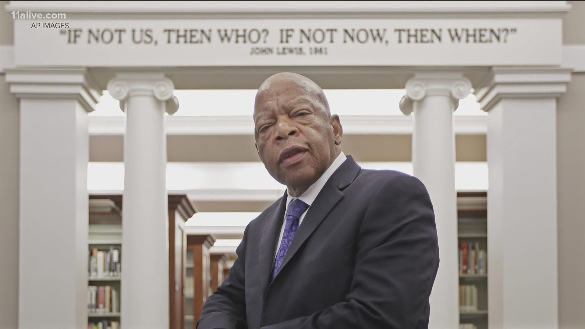It's a long-lasting tribute to the late Civil Rights legend Congressman John Lewis.