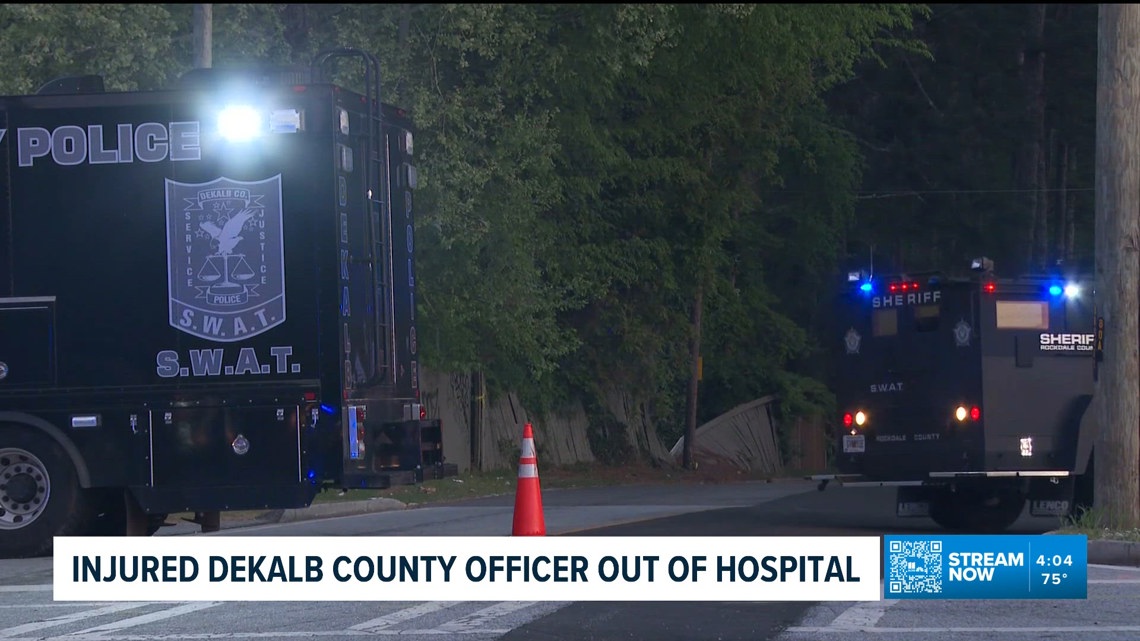 DeKalb officer injured in shooting released from hospital; 2 others now ...