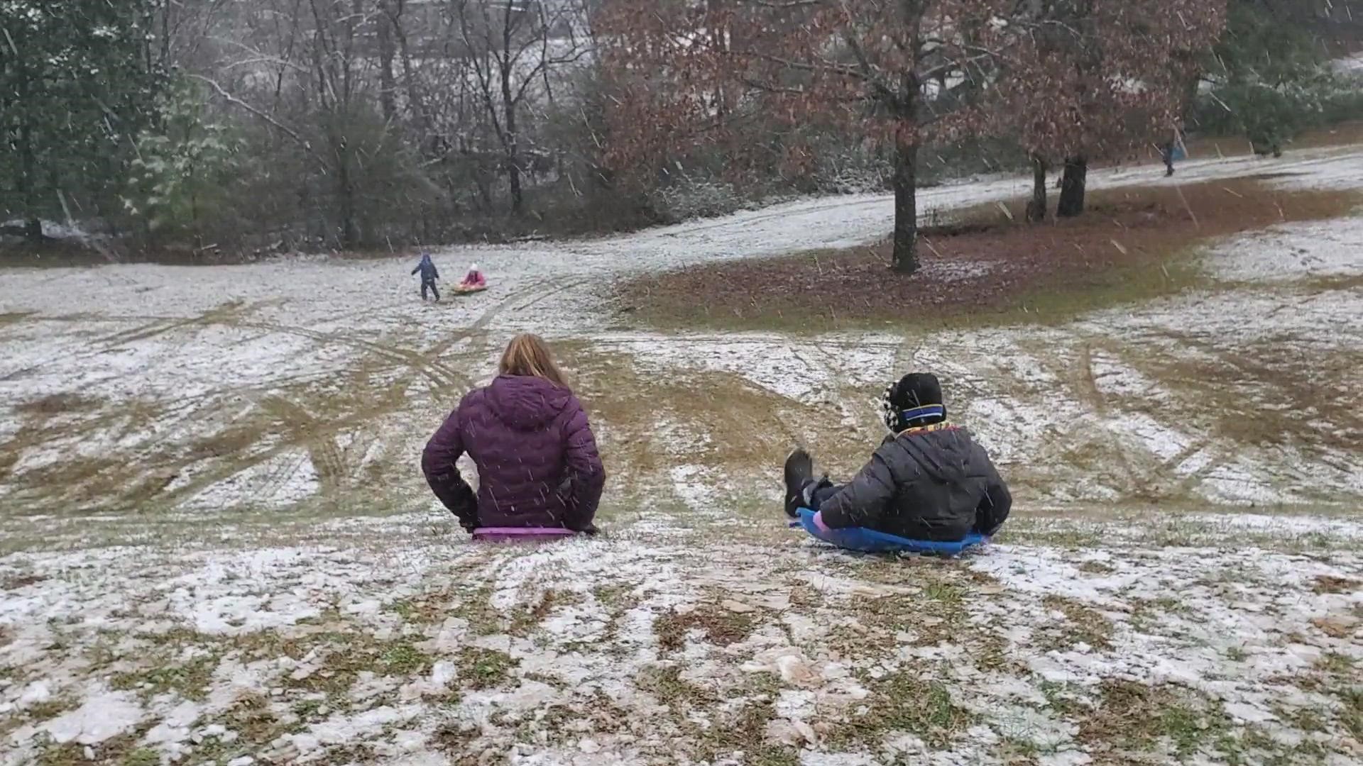 Check them out as they have fun in the show in Cobb, County on this big hill!
Credit: Carmon White