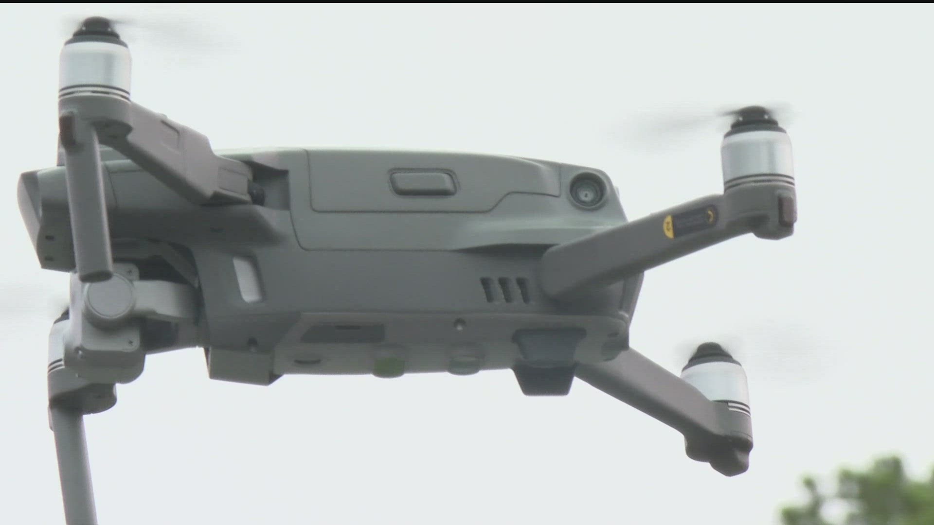 The remote drones have about a two-mile radius for operations and include thermal imaging to find missing people or suspects hiding in bushes even at night.