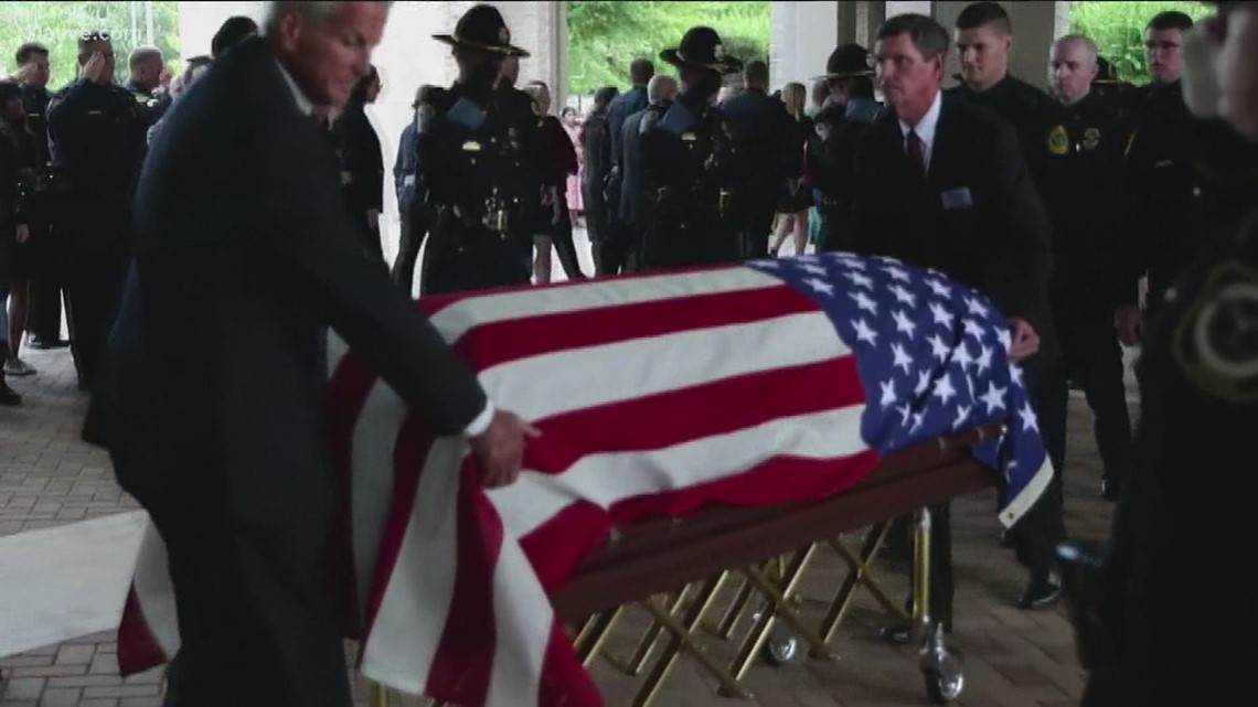 Holly Springs Officer Joe Burson funeral details, live stream