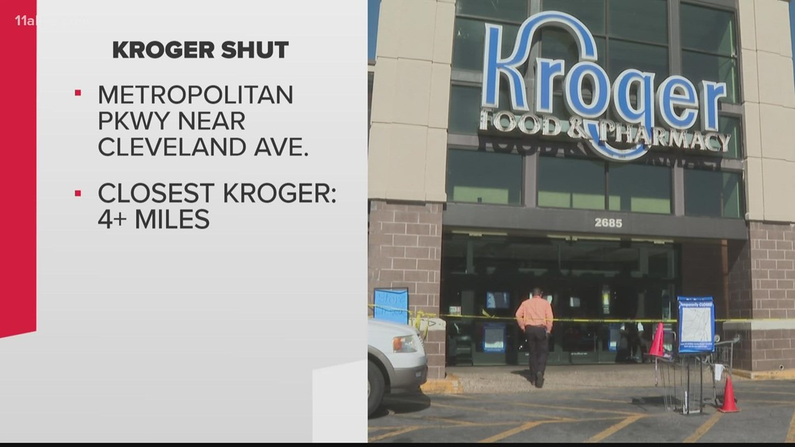 Crime shuts down Kroger in South Atlanta