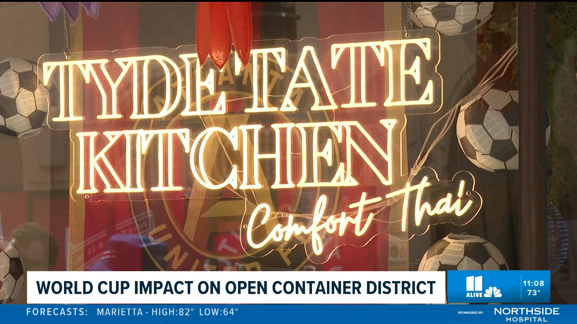Network Sever Example World Cup impact on Open Container district in Atlanta | 11alive.com