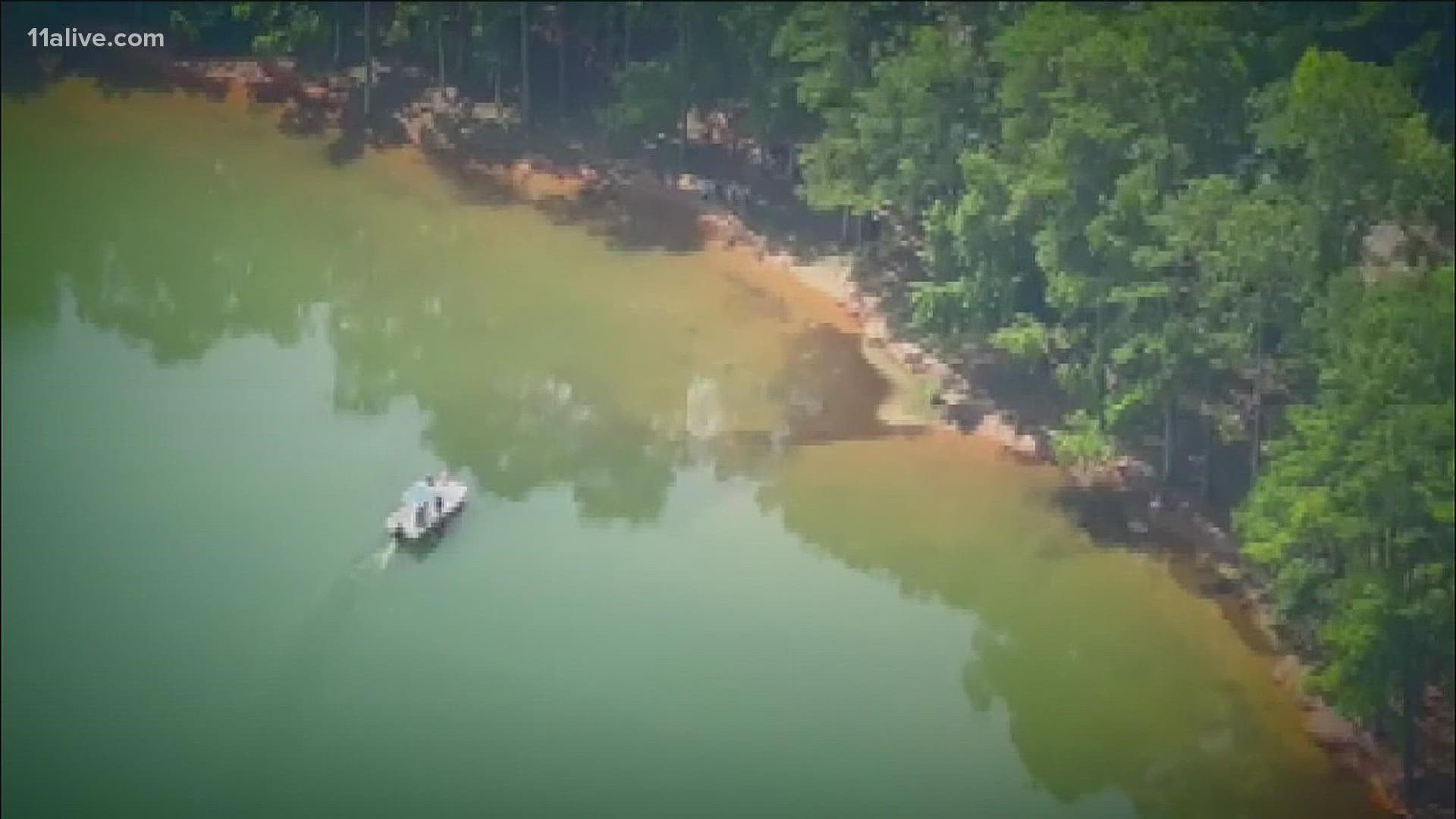 The sheriff's office got a call about a possible body floating in West Point Lake.